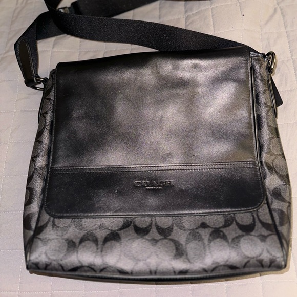 Houston Map Bag In Signature Canvas - Picture 1 of 7